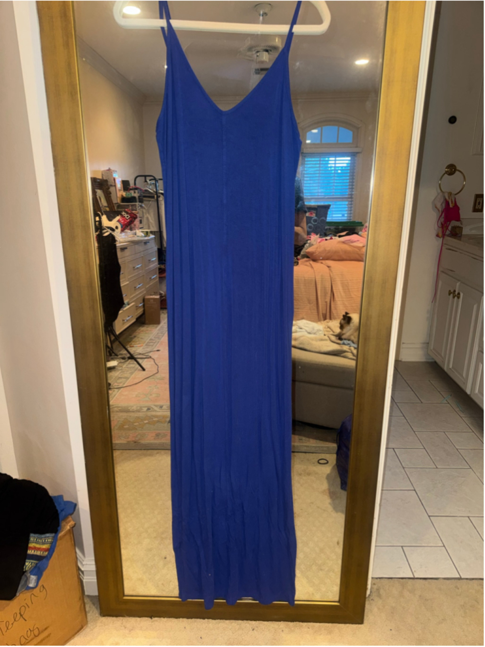 Women's Abound Blue Maxi Dress Size S